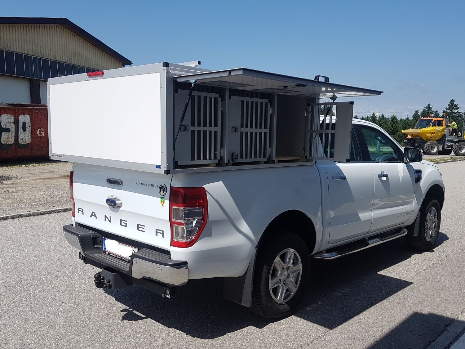 Hundetransport – Pick-Up Aufsatzbox Standard